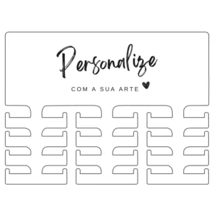 Personalize com sua arte